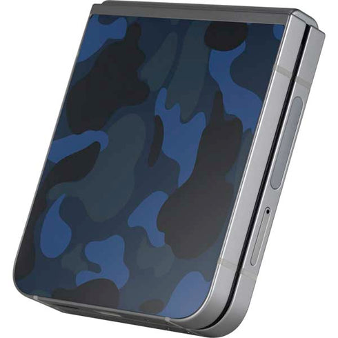 Blue Street Camo Galaxy Z Flip6 Skin